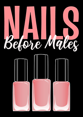 Nails before Males Nail Te