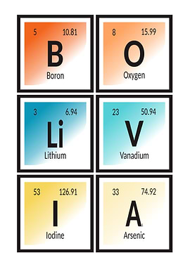 Elements of Bolivia