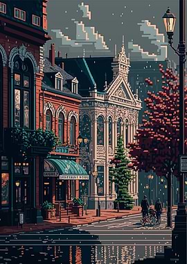 Turku Pixel art