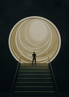 Circle of Light 3D Surreal