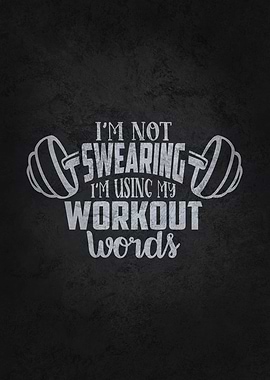 Not Swearing Workout Words