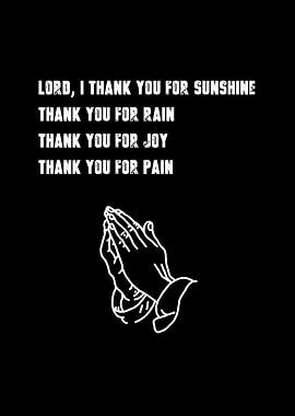 thx black white quote