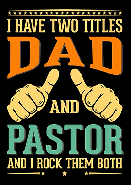 Pastor Dad Funny