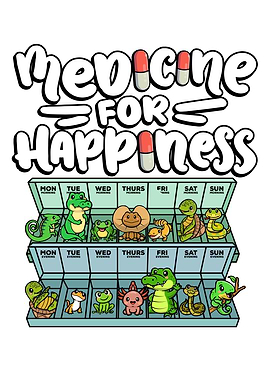 Happiness Medicine Reptile
