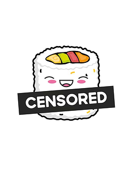 Funny censored white maki