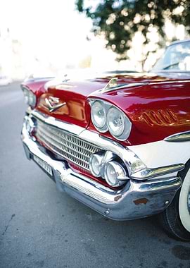 Red Vintage Classic Grill