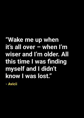 Avicii quotes