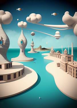 Surreal Fantasy Seascape