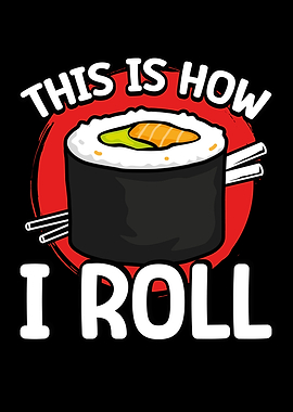 Sushi aesthetic style