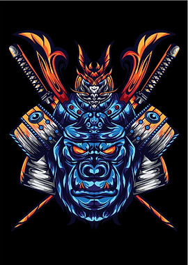 samurai kingkong head