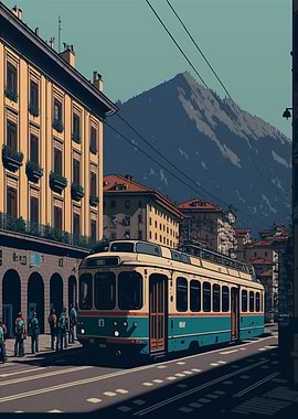 Grenoble Pixel art