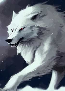 White wolf