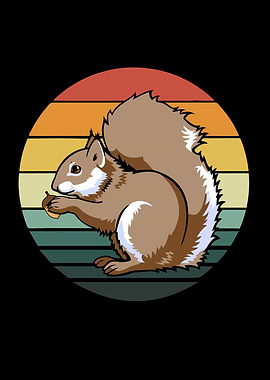 Cute Squirrel Lover Gift