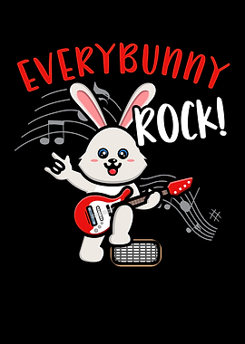 Everybunny Rock Rabbit