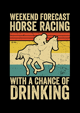 Vintage Horse Racing Shirt