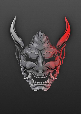 ONI HANNYA JAPANESE MASK