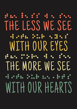 Braille Blindness Impaired