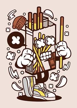 Cartoon Illustration 166