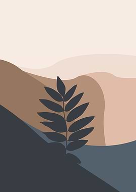 art landscape vintage