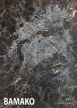 BAMAKO CITY MAP