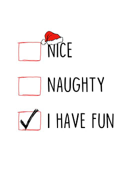 Nice Naughty I Have Fun