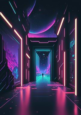 Neon Corridors