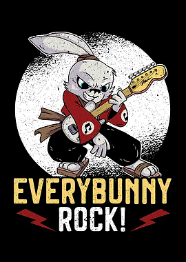 Everybunny Rock Rabbit