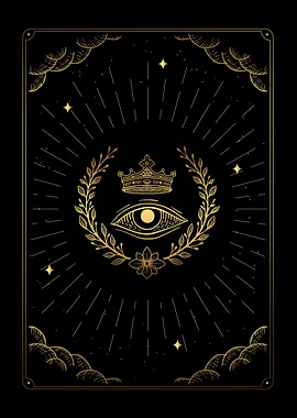 Tarot Eye of the King