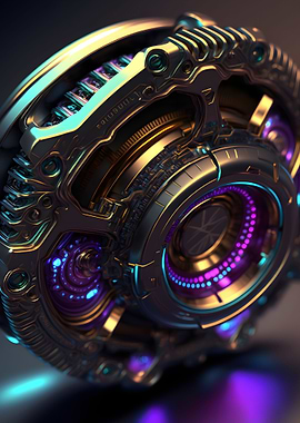 Futuristic Gyroscope