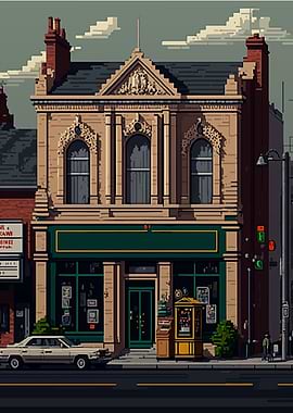 Kingston Pixel art