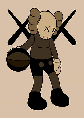 Basketball kaws