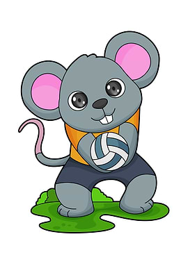 Mouse Volleyball Sports