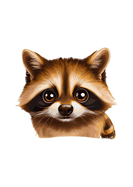 Cute Raccoon