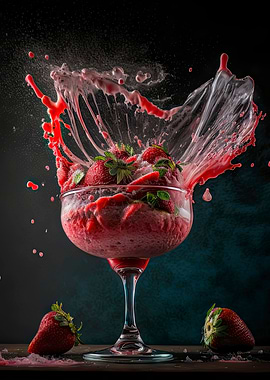 Strawberry Daiquiri Drink