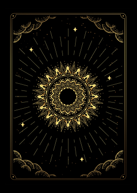 Tarot the Mandala sun