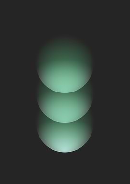 Tri Sphere Verdant Dark