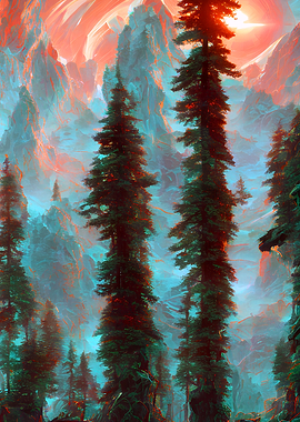 Wonderful Snowy Landscape