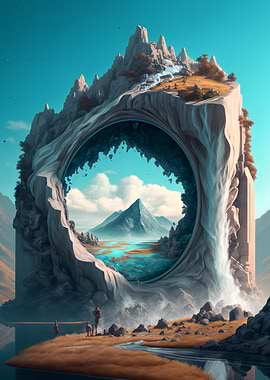 Perpetual Waterfall II