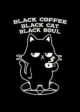 Black Coffee Black Cat
