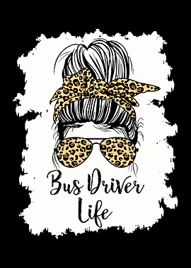 School Bus Driver Messy