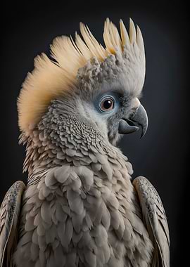 Cockatoo Sitting Poster