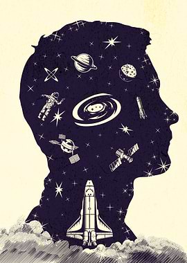 SPACE EXPLORER retro