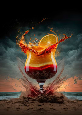 Sex on the Beach Cocktail