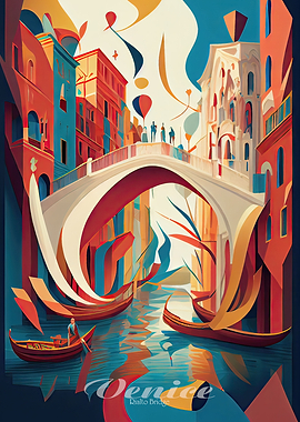 Venice RIALTO BRIDGE Italy