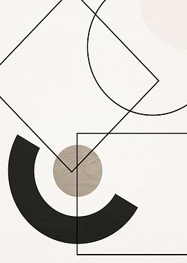 GEOMETRIC ABSTRACT 211A