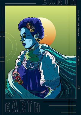 Gleaming Green Earth