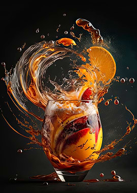 Hurricane Twist Cocktail