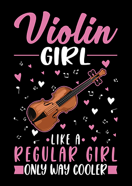Violins Girl Fiddler Violi