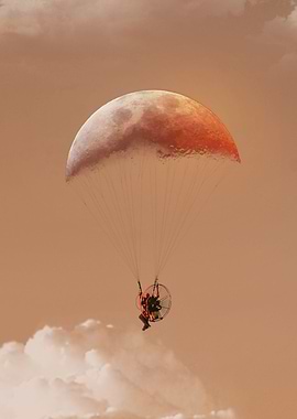 Moon Paragliding