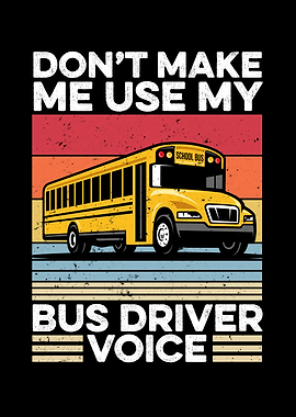Back To School Bus Driver